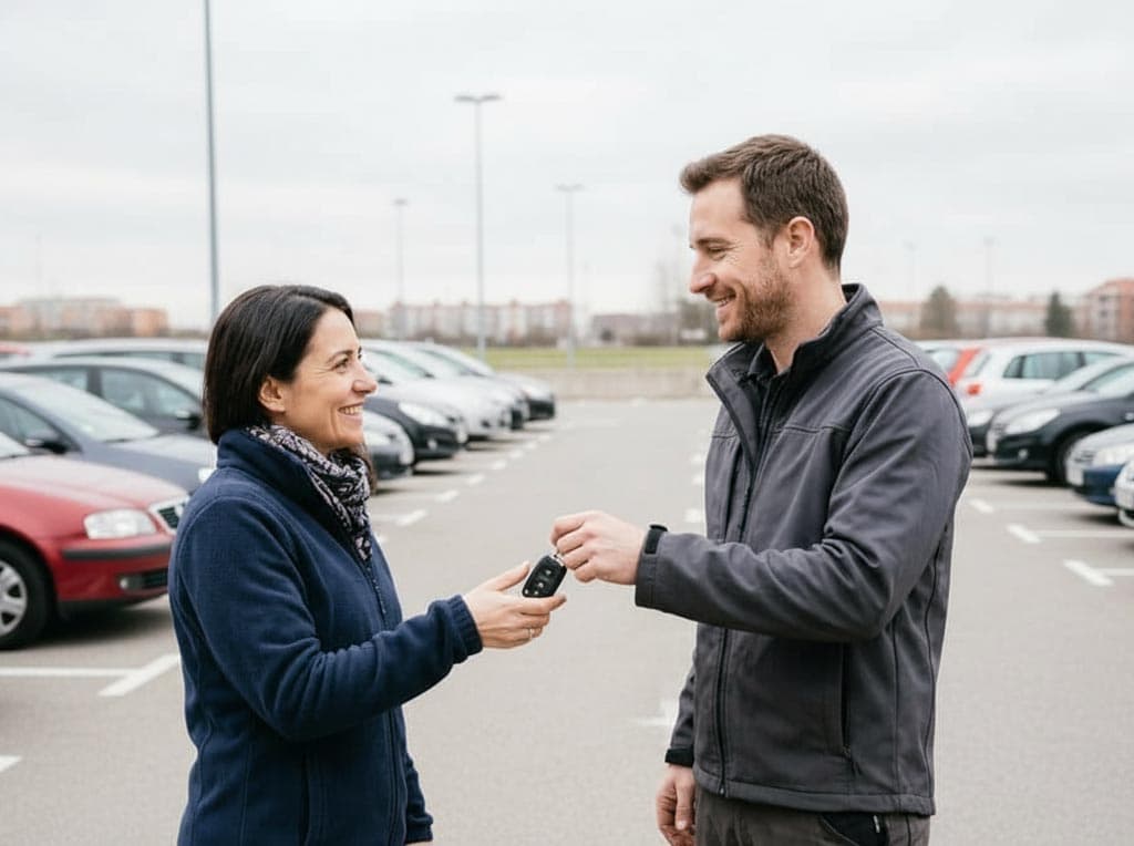 Entrega de coche de renting en Nigrán